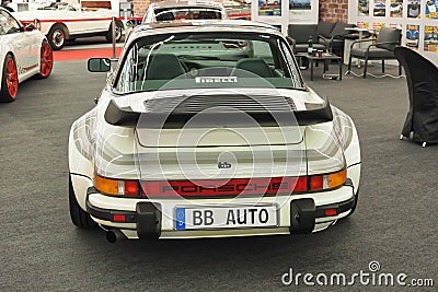 68. IAA Frankfurt 2019 - bb Porsche Targa Moonracer Editorial Stock Photo